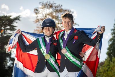 Individual gold and bronze for Britain while Germany takes the team title at Blenheim