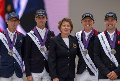 British jumping quartet secure silver in Spain