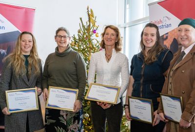 British Equestrian Level 4 Coaching Certificates awarded at London International Horse Show